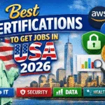 Best Certifications to Get Jobs in USA (2026): AWS, Azure, Security+, Google Data Analytics, PMP/CAPM, CPC. Choose by role.